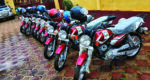 KISSIDOUGOU Cérémonie de remise de 10 motos aux conseillers agricoles des CR couvertes par le projet P2-P2RS Guinée